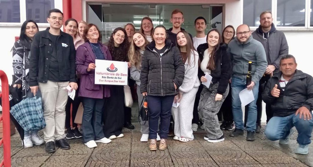 Fé que gera vida: comunidade acadêmica da FLT doa sangue